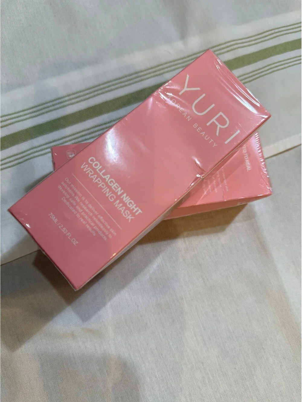 YURI Collagen Night Wrapping Mask 75ml NWT (1)